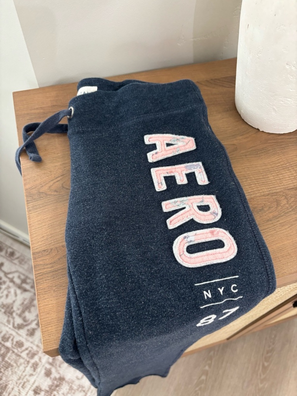 Aeropostale Navy Blue Yoga Pants